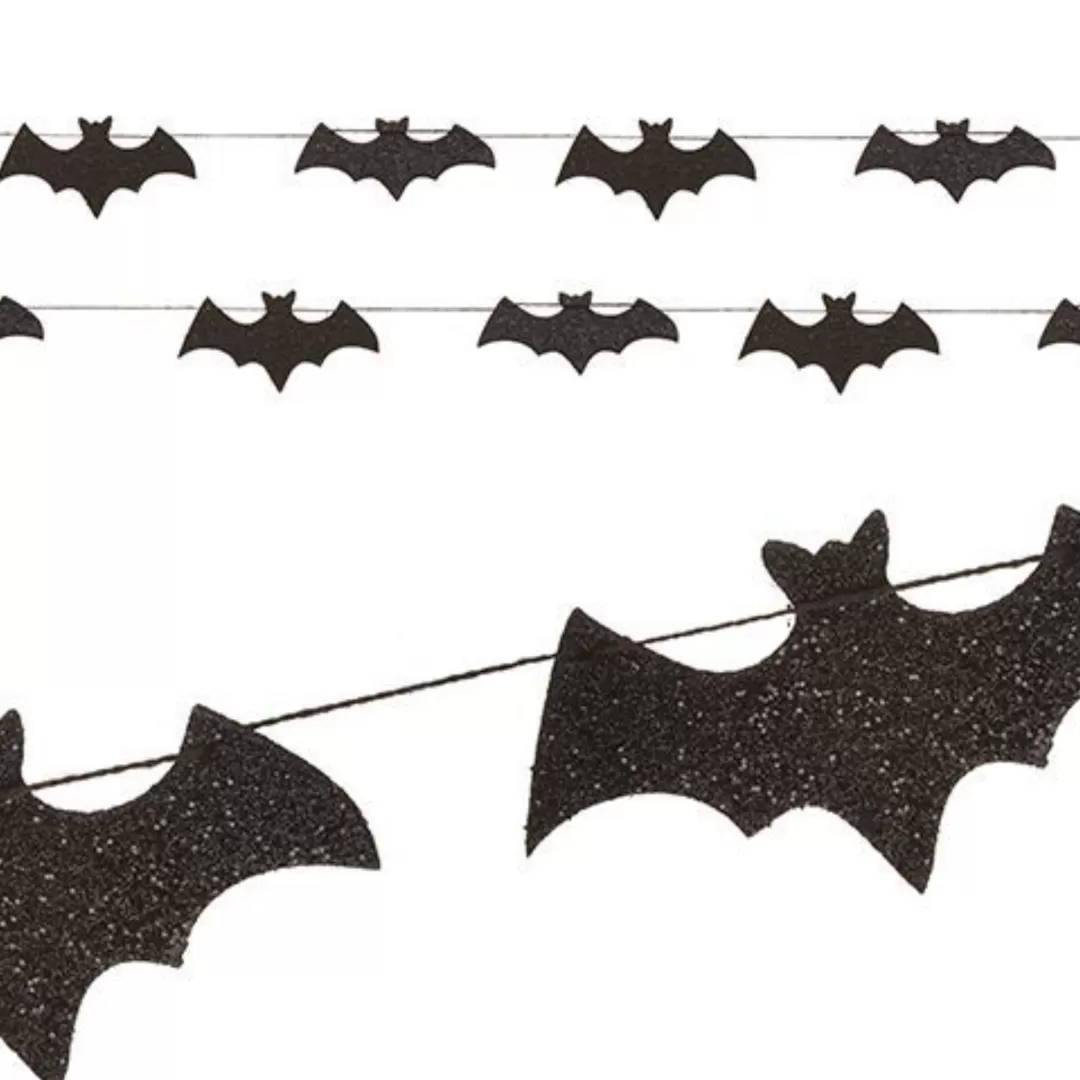 RAZ Halloween Wall Decor-Bat Garland