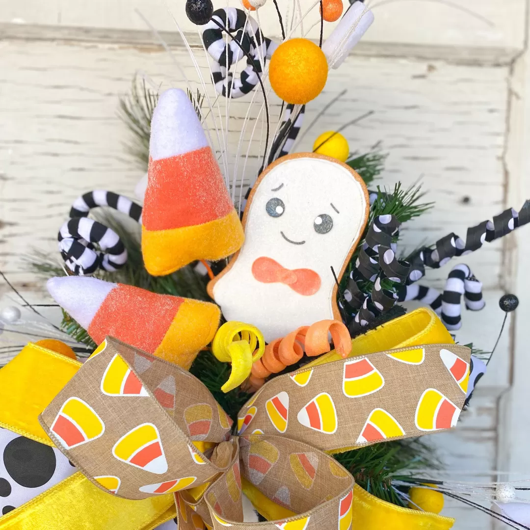 Liberty Floral Halloween Sprays & Picks-Candy Corn Spray