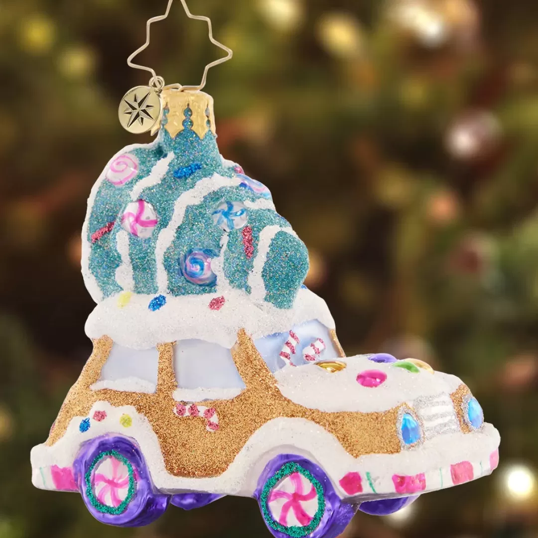 Christopher Radko Ornaments-Candy Tree Delivery Gem Ornament By