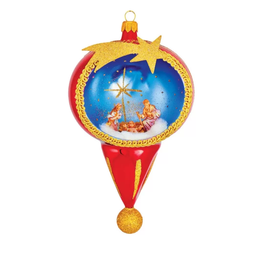 Heartfully Yours Ornaments-Crimson Maria Luisa Ornament