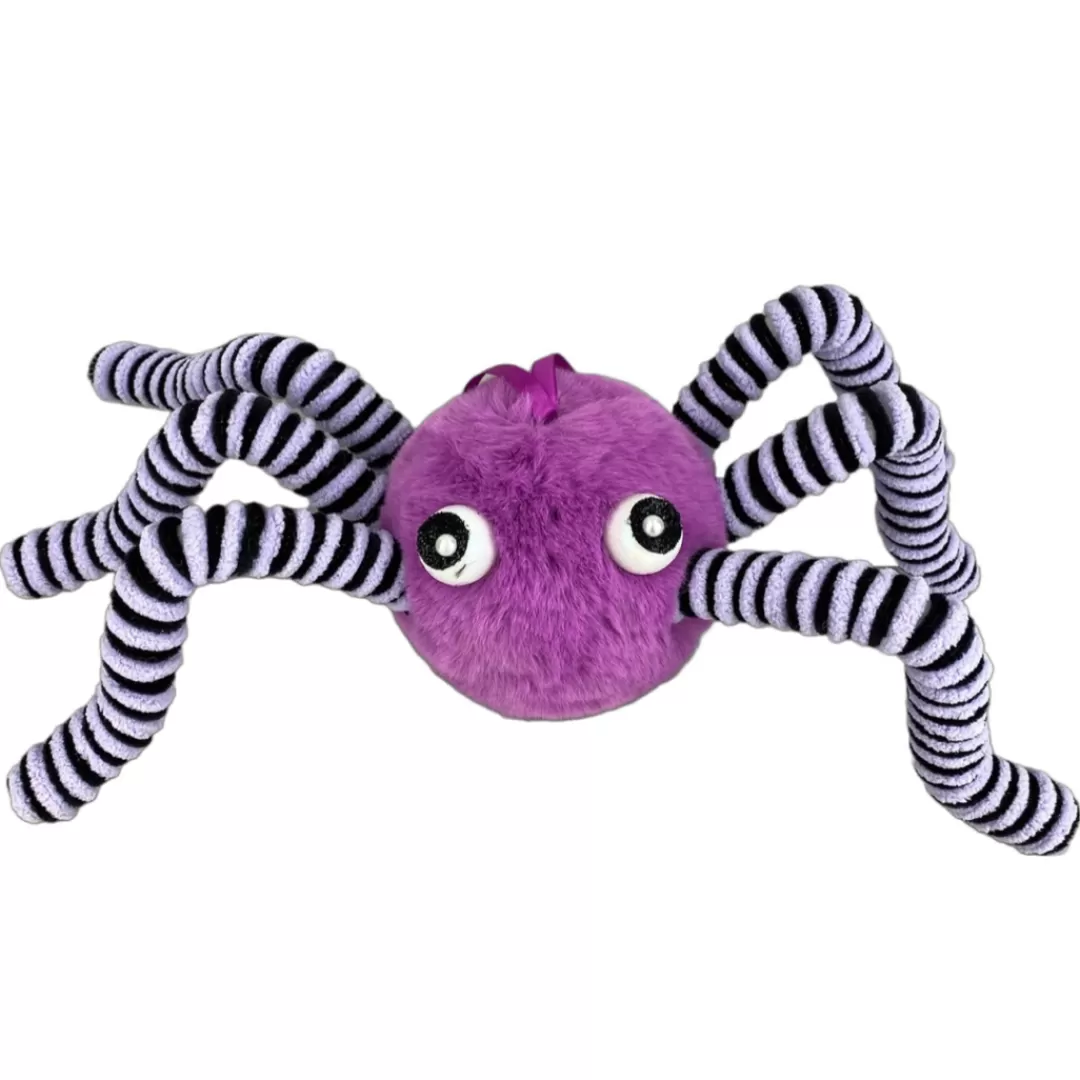 Liberty Floral Halloween Focal Points-Faux Fur Spider, Purple