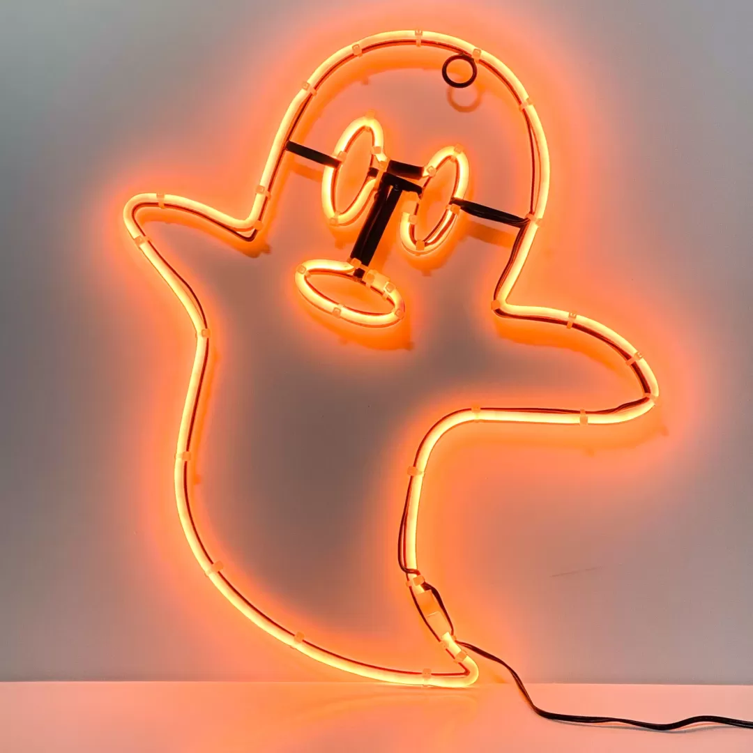 180 Degrees Halloween Focal Points-Ghost Neon Light