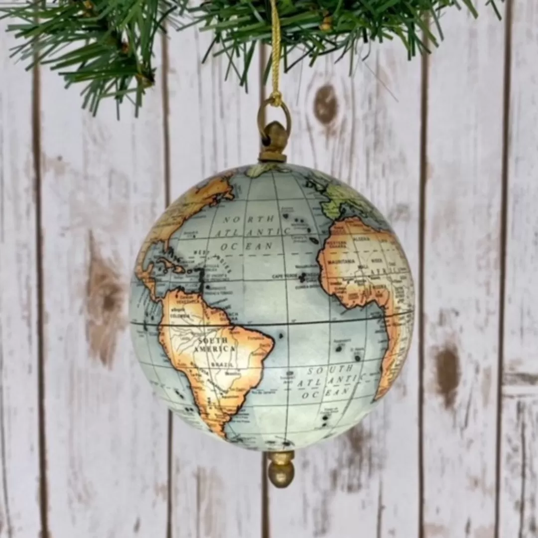 D. Stevens Ornaments-Globe Ornament