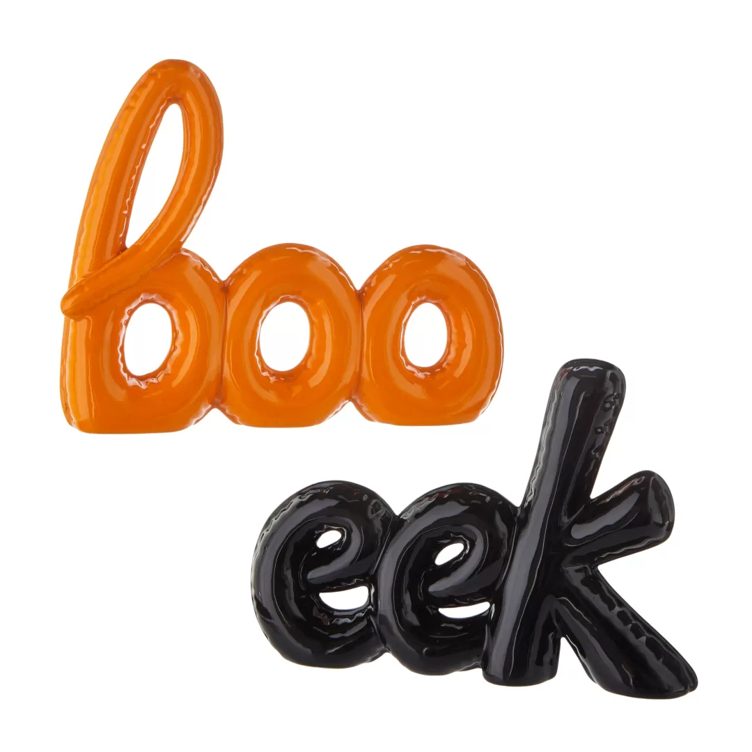 RAZ Halloween Focal Points-Halloween Shine Word Art, 8.75"