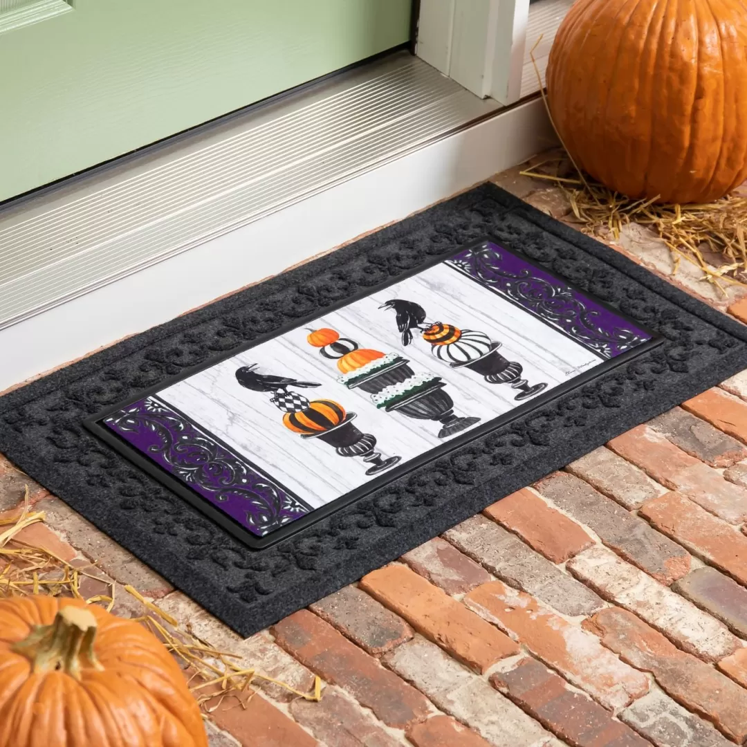 Evergreen Halloween Mats-Halloween Topiary Switch Mat