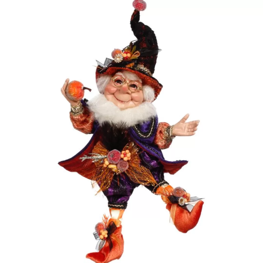 Mark Roberts Halloween Table Top Decor-Jack O' Lantern Elf, Small